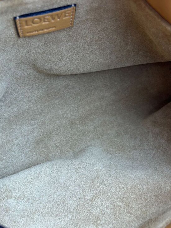 Loewe Flamenco Shoulder Bag Brown Napaca Vintage - Picture 16 of 16